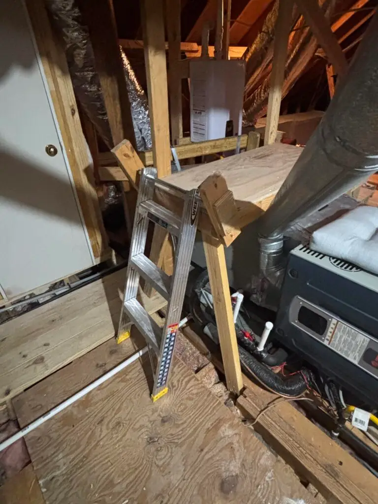 Attic Walkway Installation in Sugar Land