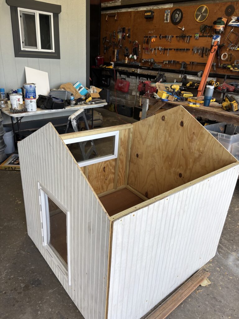 Custom Dog House with Air Conditioning Project in Sugar Land — fort bend county