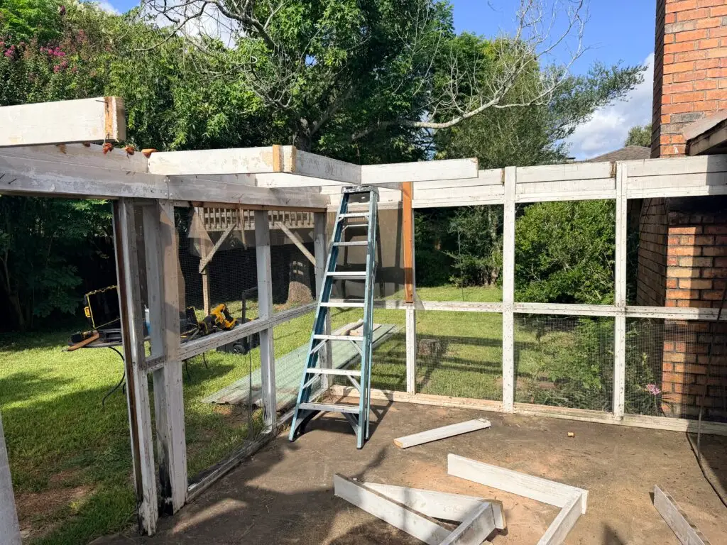 Porch Demolition in Sugar Land — sugar land