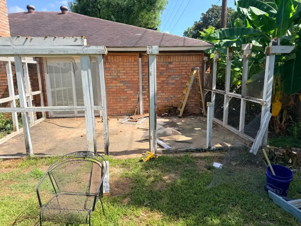 Porch Demolition in Sugar Land — sugar land handyman