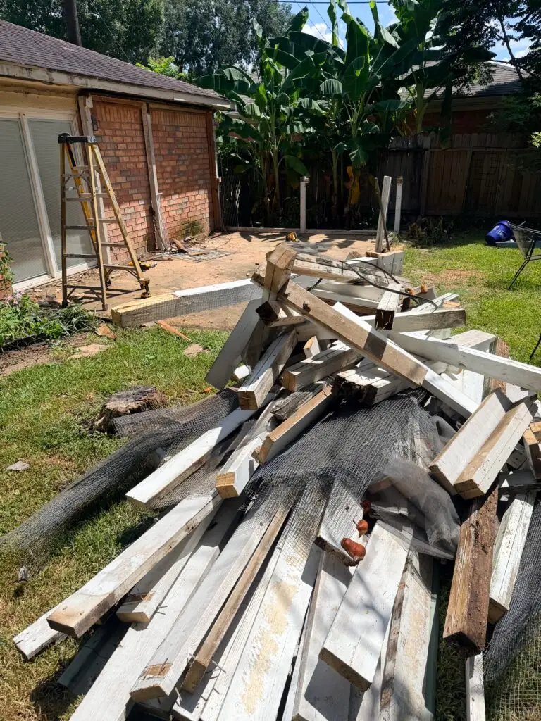 Porch Demolition in Sugar Land — porch demolition service